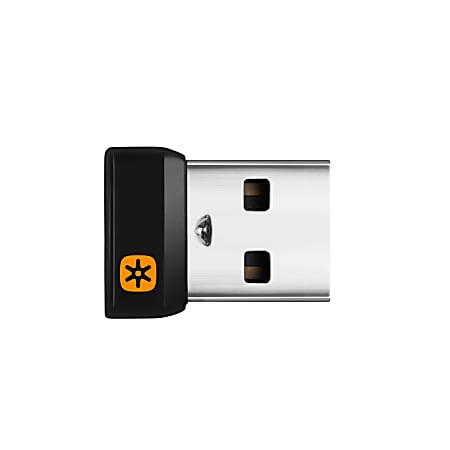 svejsning punkt snave Logitech USB Unifying Receiver 58 H x 38 W x 14 D Black 910 005235 - Office  Depot
