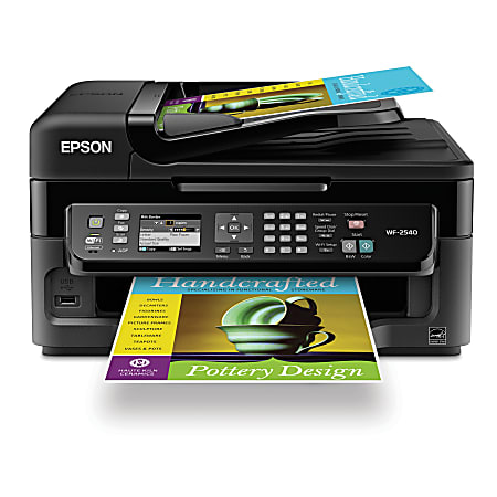 Epson® WorkForce® WF-2540 All-In-One Color Printer
