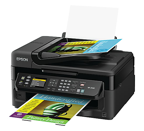Epson WorkForce WF 2540 All In One Color Printer Office Depot