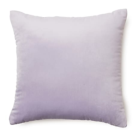 Dormify Millie Velvet Square Pillow, Lavender