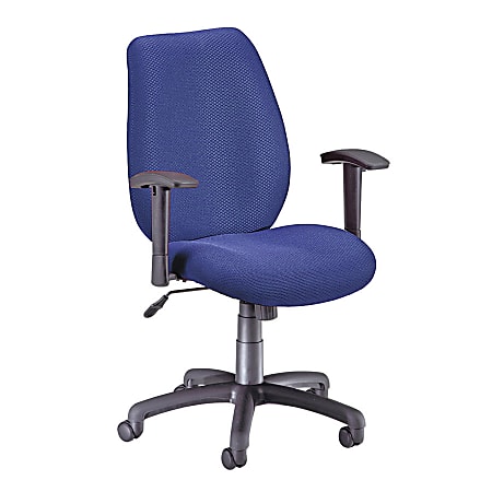 OFM Ergonomic Fabric Chair, Ocean Blue/Black