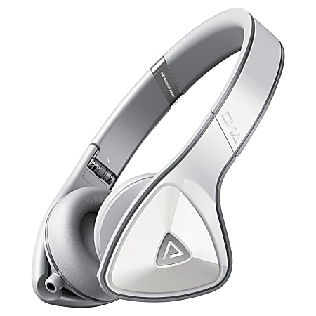 Monster DNA On-Ear Headphones, Gray/White