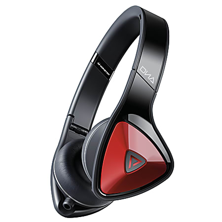 Monster DNA On-Ear Headphones, Black/Red