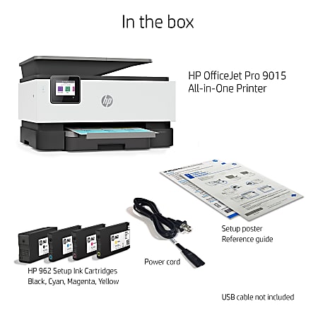 HP OfficeJet Pro 9015 All-in-one Wireless Printer 1KR42A#B1H 