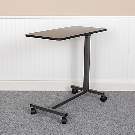 Flash Furniture Adjustable Overbed Table 44 34 H x 30 W x 15 D