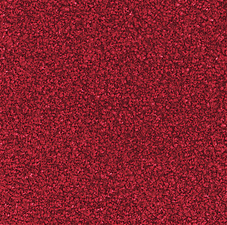 M+A Matting Stylist Floor Mat, 4' x 10', Solid Red