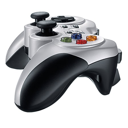 Logitech Wireless Gamepad F710 Gaming Controller Black Silver