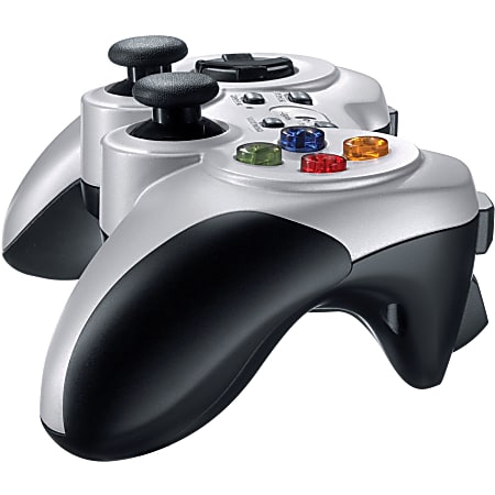 Logitech Wireless Gamepad F710 Gaming Controller Black Silver - Office Depot