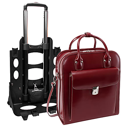 Designer rolling briefcase best sale