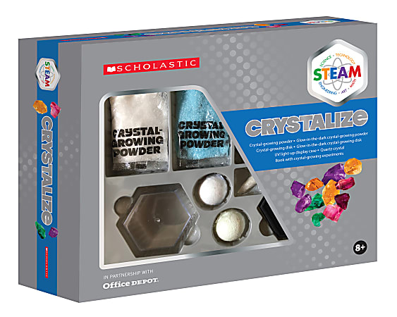 Scholastic STEAM Crystallize Activity Kit, Grades 2 To 5