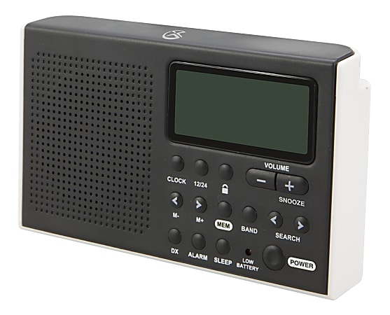 GPX Portable Shortwave R616W AM/FM Radio