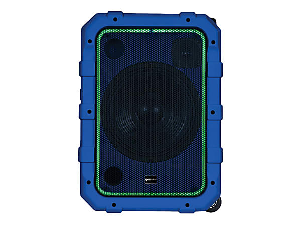 Gemini Sound MPA-2400 - Speaker - wireless - Bluetooth - 2-way - blue