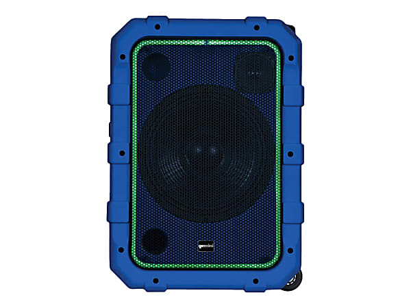 Gemini Sound MPA-2400 - Speaker - wireless - Bluetooth - 2-way - blue