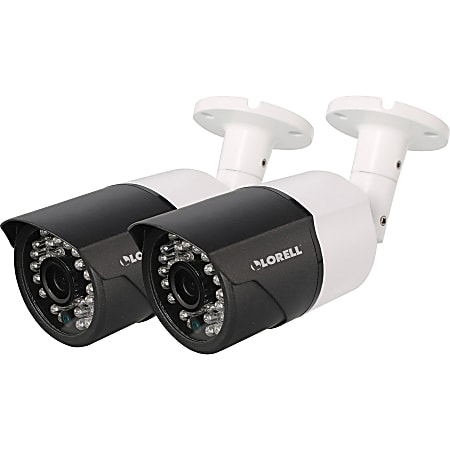 Lorell 5-Megapixel Bullet Surveillance Cameras, Pack Of 2