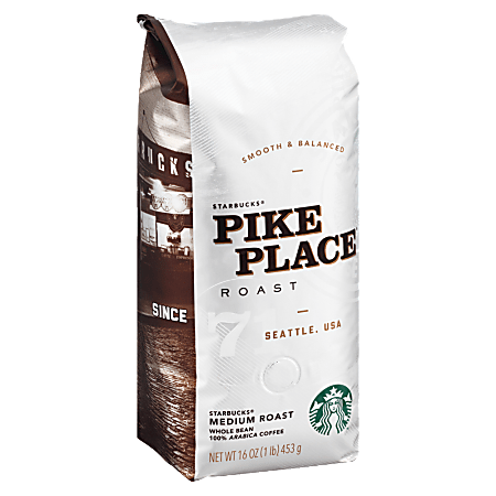 Whole bean 2024 coffee starbucks