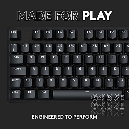 Logitech G213 Prodigy RGB Gaming Keyboard Black 920 008083 - Office Depot