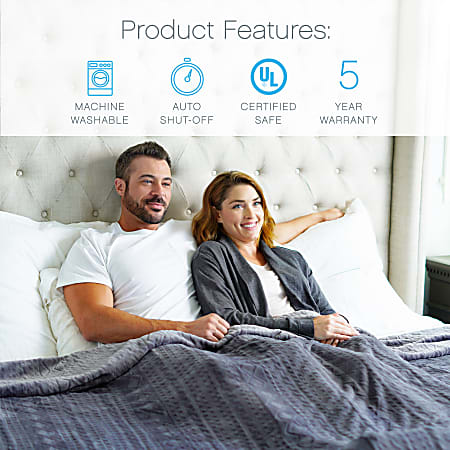 Pure heated online blanket