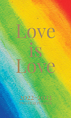 Graphique 2-Year Pocket-Size Planner, 3-3/4" x 6, Love, August 2021 To January 2023