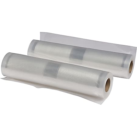 Nesco 2 Vacuum Sealer Rolls (7.9" x 19.70') - 7.90" Width x 19.70 ft Length - Nylon, Polyethylene - 2Roll - Food