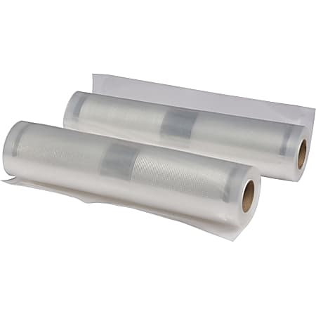 Nesco 2 Vacuum Sealer Rolls (7.9" x 19.70') - 7.90" Width x 19.70 ft Length - Nylon, Polyethylene - Food - 2 Roll
