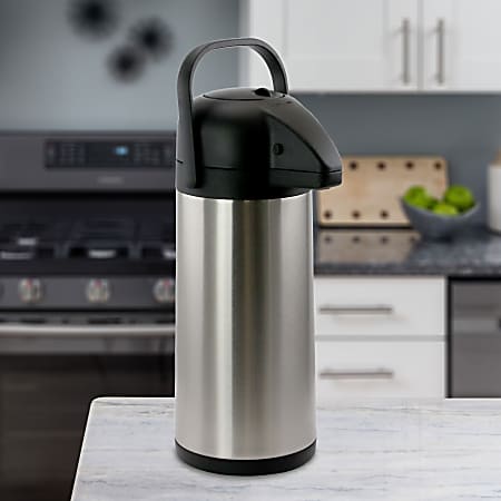 3 Liter Airpot Beverage 24hr Hot Coffee Dispenser with Push Button