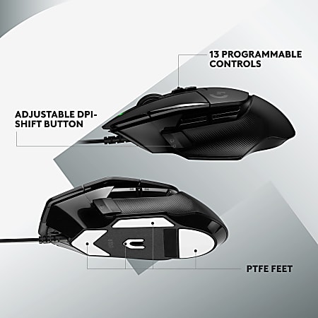 MOUSE LOGITECH G502 X HERO, 25,000 DPI