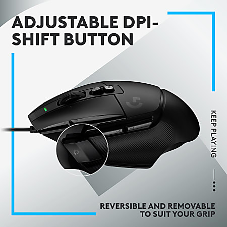Logitech G502 X Wired Gaming Mouse LIGHTFORCE Hybrid Optical