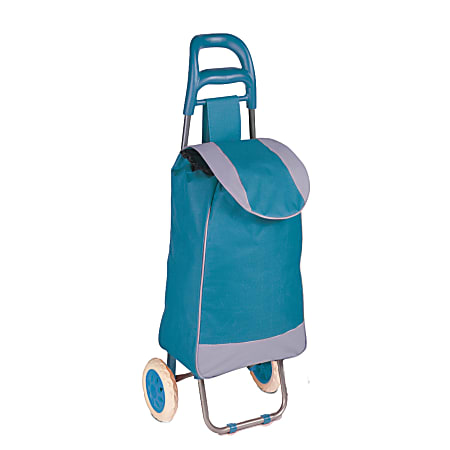 Honey-Can-Do Rolling Knapsack Bag Cart, Blue