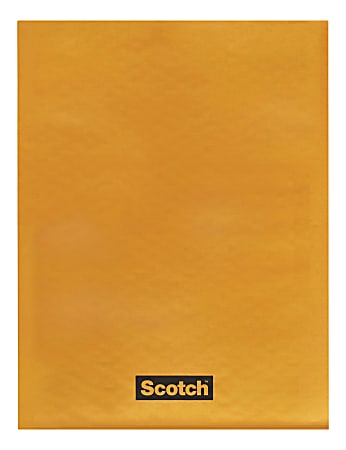 Scotch® Self-Adhesive Bubble Mailers, 8-1/2" x 12", Tan, Pack Of 100 Mailers