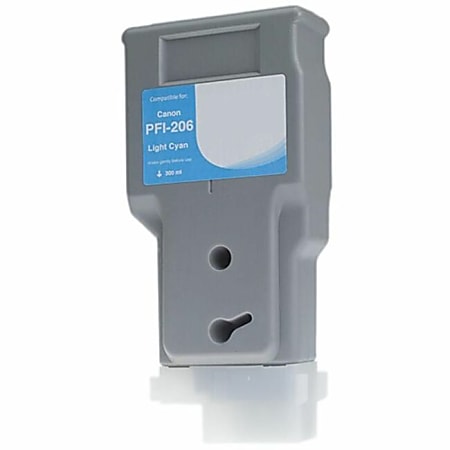Clover Imaging Group Wide Format - 300 ml - photo cyan - compatible - ink cartridge (alternative for: Canon 5307B001AA) -  - WCPFI206PC