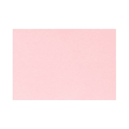 LUX Flat Cards, A1, 3 1/2" x 4 7/8", Candy Pink, Pack Of 50