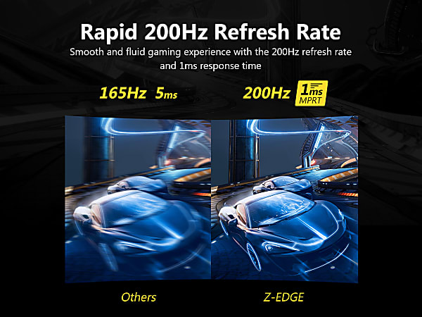 Z Edge UG27 27 1500R FHD Curved Gaming Monitor FreeSync