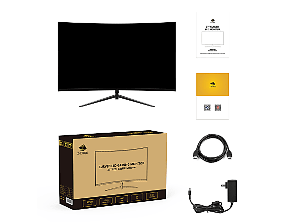 Z Edge UG27 27 1500R FHD Curved Gaming Monitor FreeSync
