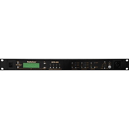 RTS Two-Channel UHF Synthesized Wireless Intercom Base Station - Wired/Wireless - 1000 ft - Rack-mountable, Desktop
