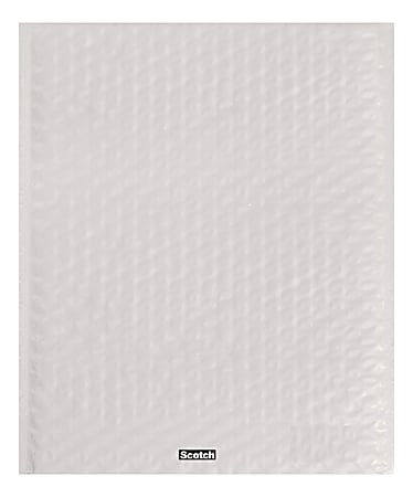 Scotch® Poly Mailers, 6" x 10", White, Pack Of 25 Mailers