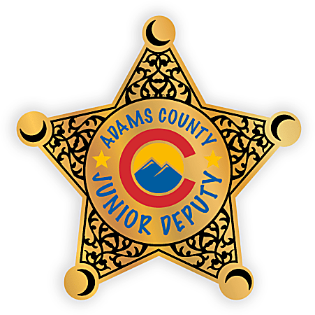 Custom Full Color Printed Labels And Stickers Sheriff Star 2 ...
