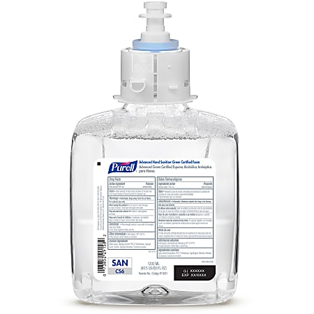 Purell Advanced Green Certified Foam Hand Sanitizer Refills For