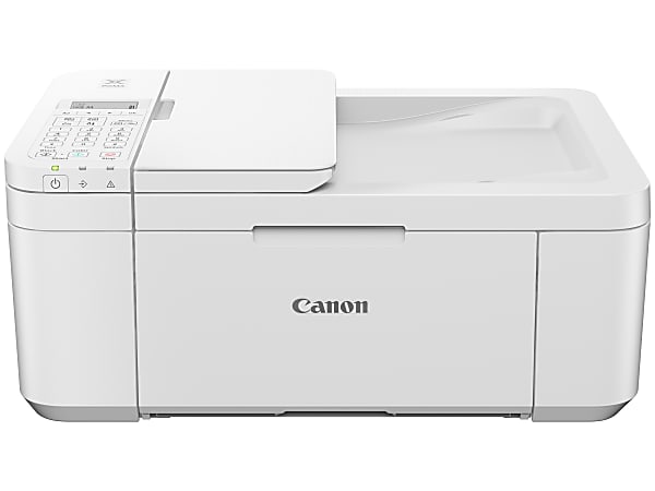 Canon® PIXMA™ TR4720 Wireless Inkjet All-In-One Color Printer, White