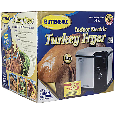 Masterbuilt butterball indoor electric turkey fryer stores sales