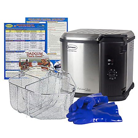 Masterbuilt Butterball 1650W XL Electric 20 lb Turkey Fryer