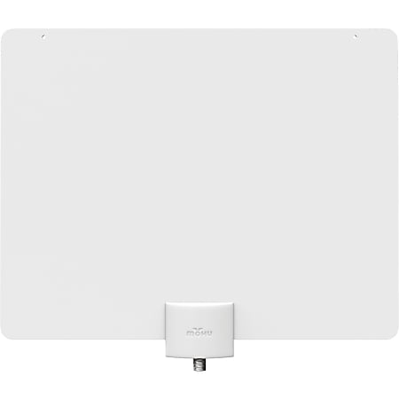 Mohu Antenna - Upto 60 Mile - Indoor, HDTV Antenna - White - Multi-directional