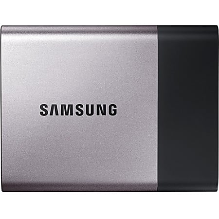 Samsung T3 MU-PT2T0B/AM 2 TB Portable Solid State Drive - External - USB 3.1 - 450 MB/s Maximum Read Transfer Rate - 256-bit Encryption Standard - 3 Year Warranty