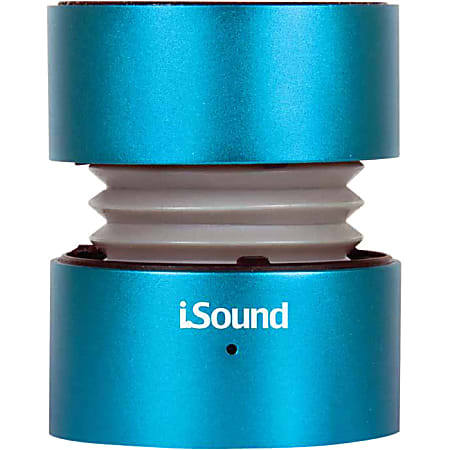 dreamGEAR i.Sound ISOUND-1685 Portable Speaker System - 3 W RMS - Blue - USB
