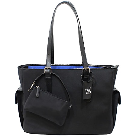 WIB Liberator Carrying Case (Tote) for 14.1" Notebook - Black - MicroFiber Body - Nylon Interior Material - Handle - 11.5" Height x 14.5" Width x 5" Depth