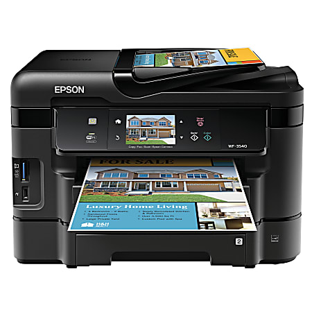 Epson® WorkForce® WF-3540 All-In-One Color Printer