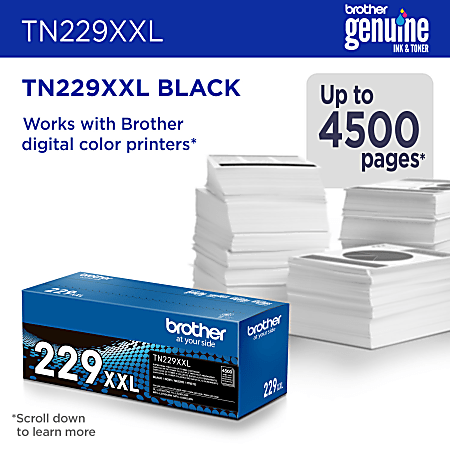 Brother TN229XXL Black Super High Yield Toner Cartridge TN229XXLBK