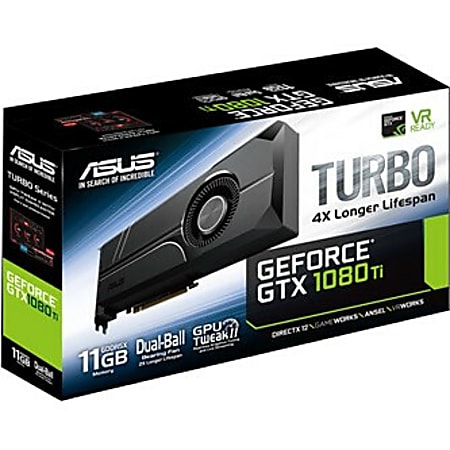 Asus TURBO GTX1080TI 11G GeForce GTX 1080 Ti Graphic Card 11 GB