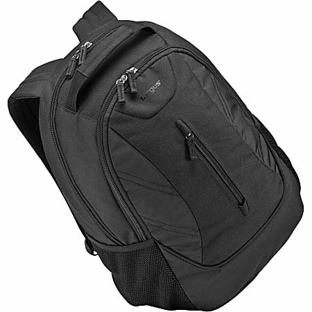Targus Ascend TSB710US Carrying Case Backpack for 16 Notebook Black Sweat Resistant Polyester Neoprene Polyester Exterior Material Handle Shoulder Strap 18.8 Height x 13 Width x 7.5 Depth 5.81 gal Vol...