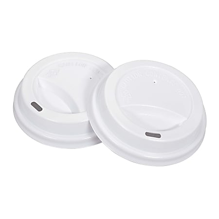 Amscan Hot Coffee Cup Lids, 3-1/2", 40 Lids Per Pack, Case Of 4 Packs