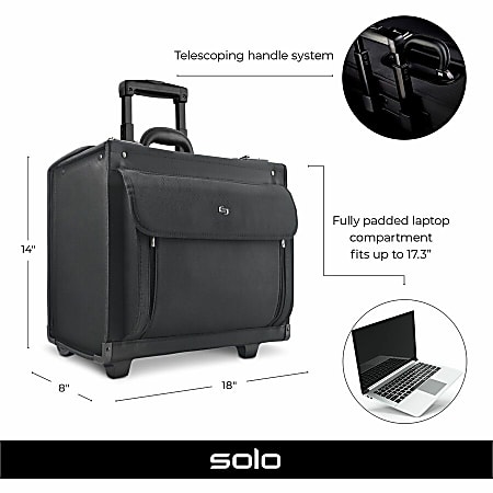 Solo classic rolling catalog case new arrivals